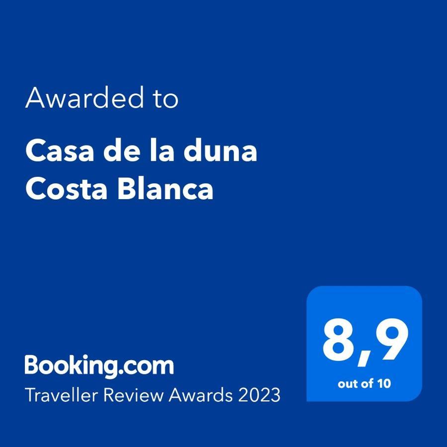 Casa De La Duna Costa Blanca Ла-Мата Экстерьер фото